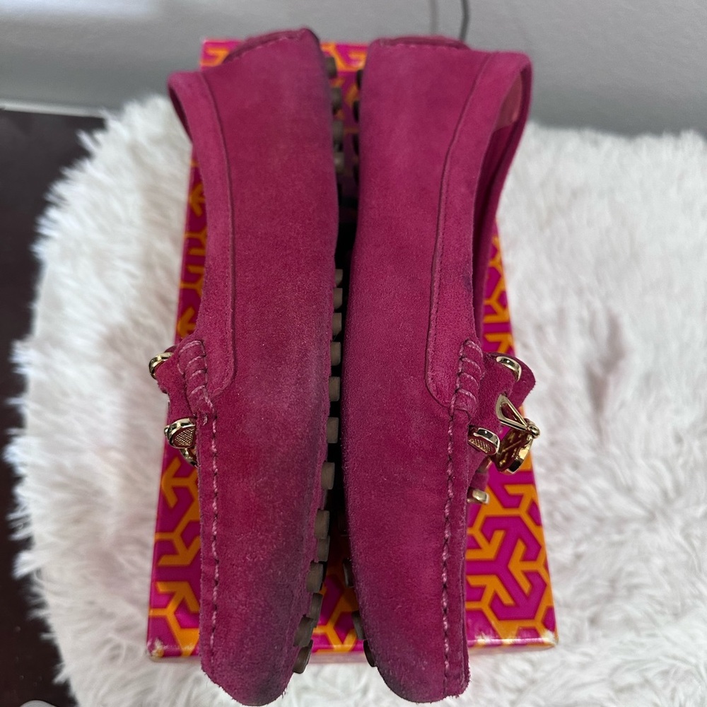 Tory Burch Daria Driver -Split Suede - image 2